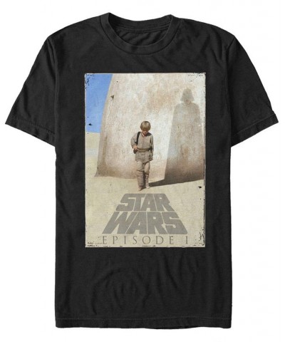 Star Wars Men's Episode 1 Anakin Poster Short Sleeve T-Shirt Black $20.99 T-Shirts