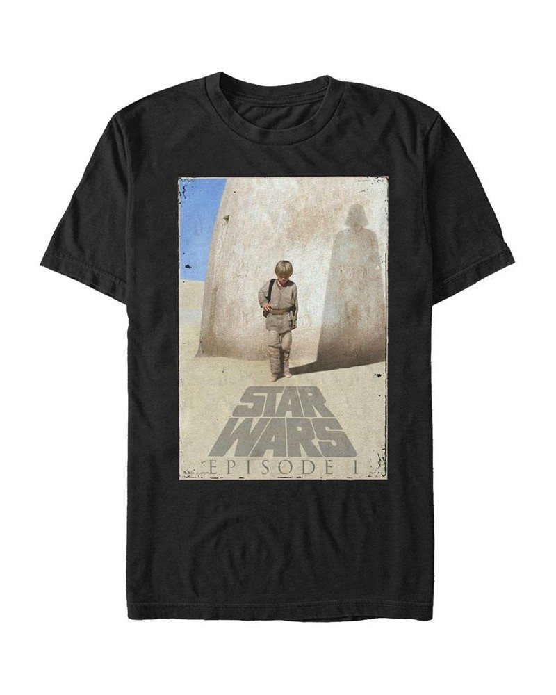 Star Wars Men's Episode 1 Anakin Poster Short Sleeve T-Shirt Black $20.99 T-Shirts