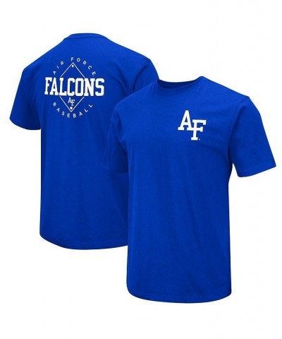 Men's Royal Air Force Falcons Baseball On-Deck 2-Hit T-shirt $19.60 T-Shirts