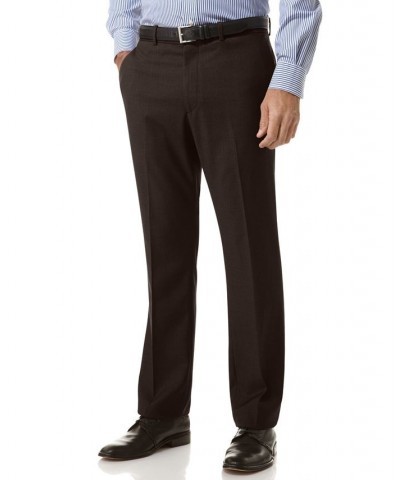 Slim Fit Flat Front No-Iron Dress Pants Black $25.19 Pants