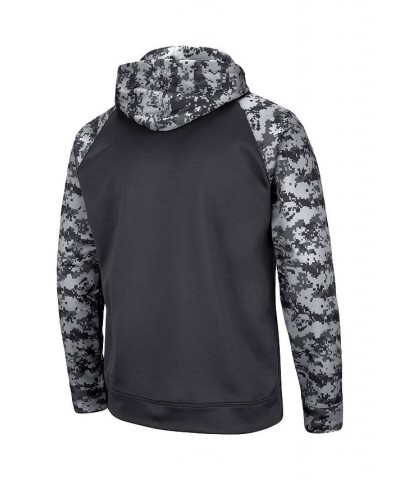 Men's Charcoal Alabama Crimson Tide OHT Military-Inspired Appreciation Digi Camo Big and Tall Pullover Hoodie $32.25 Sweatshirt