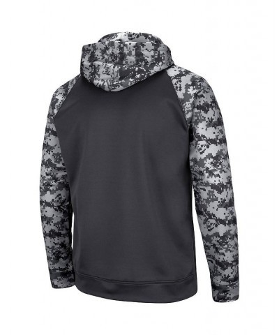 Men's Charcoal Alabama Crimson Tide OHT Military-Inspired Appreciation Digi Camo Big and Tall Pullover Hoodie $32.25 Sweatshirt