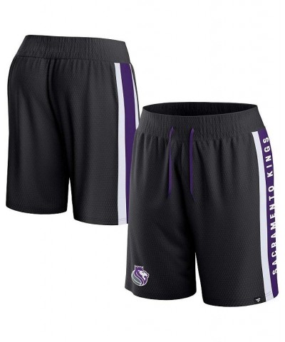 Men's Branded Black Sacramento Kings Referee Iconic Mesh Shorts $21.59 Shorts