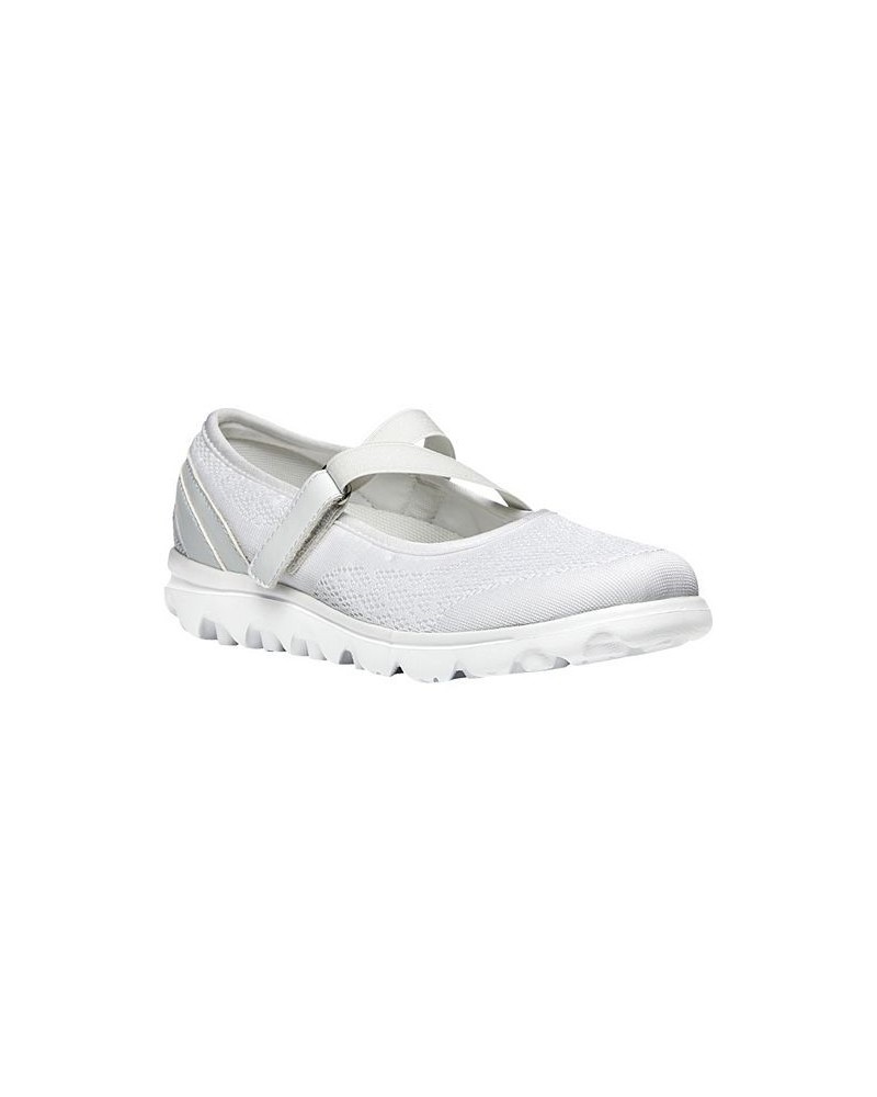 Women's Travelactive Mary Jane Sneaker White $30.00 Shoes