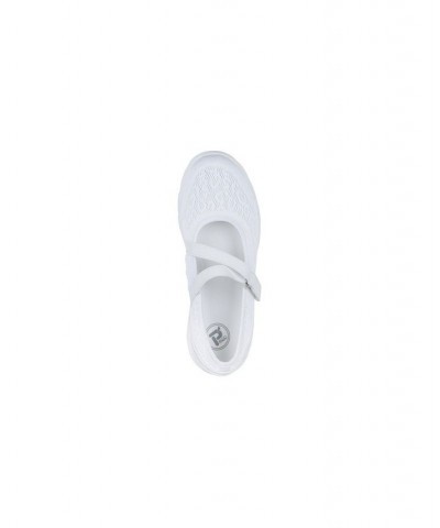 Women's Travelactive Mary Jane Sneaker White $30.00 Shoes