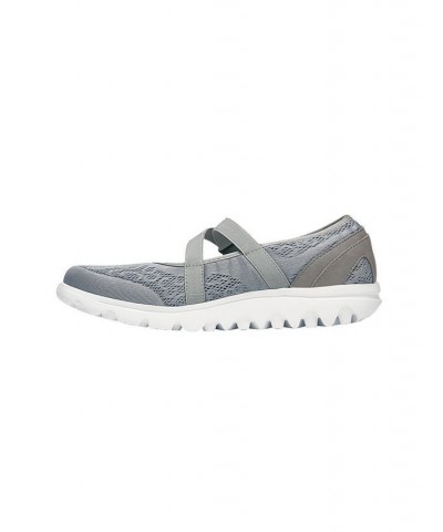 Women's Travelactive Mary Jane Sneaker White $30.00 Shoes