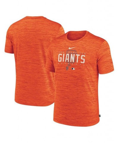 Men's Orange San Francisco Giants Authentic Collection Velocity Performance Practice T-shirt $26.49 T-Shirts