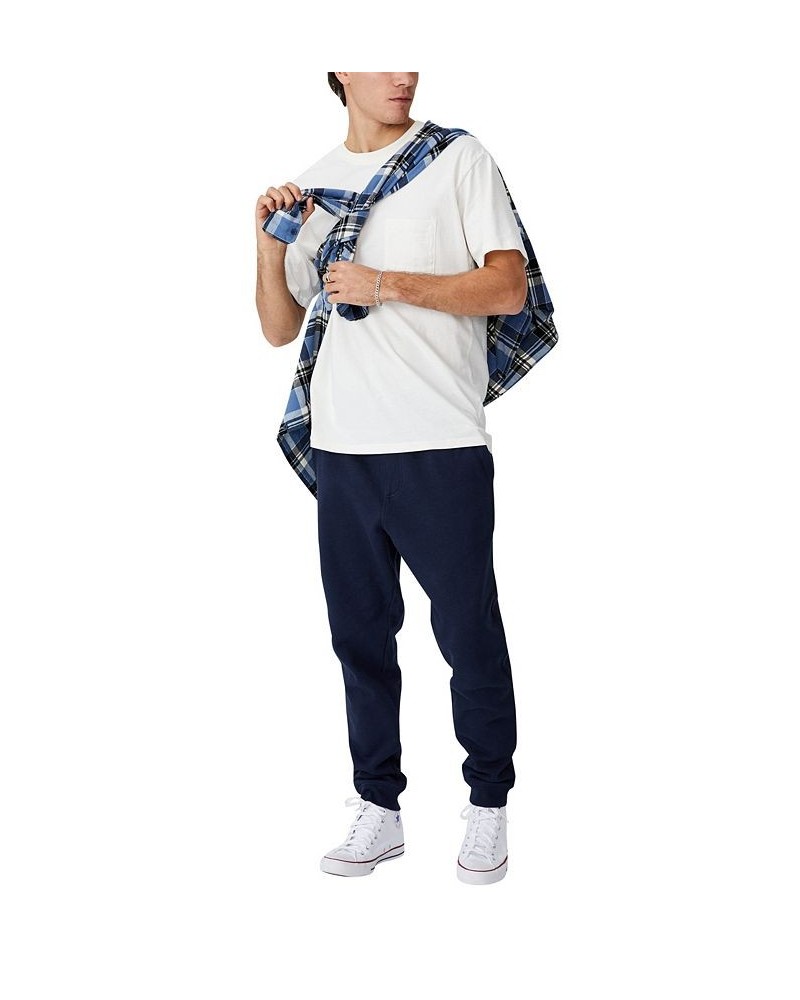 Men's Trippy Slim Trackie Pants Blue $27.99 Pants