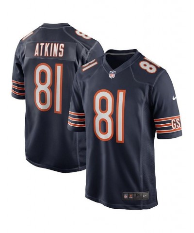 Men's Doug Atkins Navy Chicago Bears Game Retired Player Jersey $33.17 Jersey