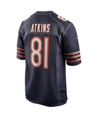 Men's Doug Atkins Navy Chicago Bears Game Retired Player Jersey $33.17 Jersey