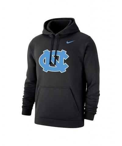 Men's Black North Carolina Tar Heels Logo Club Pullover Hoodie $42.50 Sweatshirt