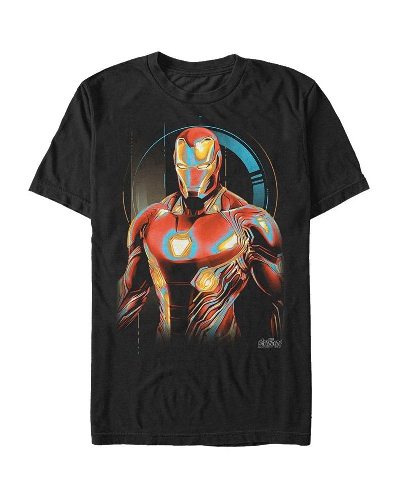 Marvel Men's Avengers Infinity War Ironman Glowing Short Sleeve T-Shirt Black $19.94 T-Shirts