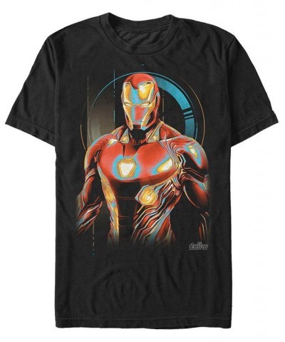 Marvel Men's Avengers Infinity War Ironman Glowing Short Sleeve T-Shirt Black $19.94 T-Shirts