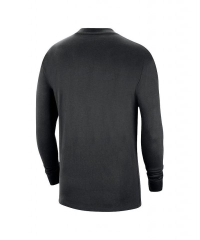 Men's Black Oklahoma Sooners Seasonal Max90 2-Hit Long Sleeve T-shirt $23.00 T-Shirts