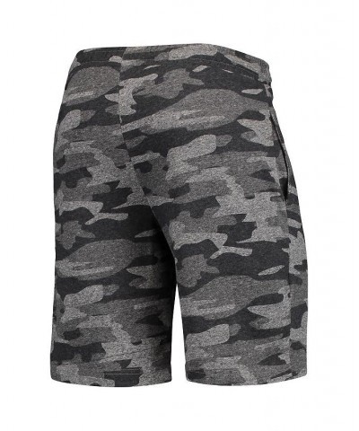 Men's Charcoal, Gray Texas Longhorns Camo Backup Terry Jam Lounge Shorts $21.00 Shorts