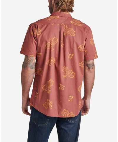 Men's Forge Short Sleeve Shirt Brown $20.49 Shirts