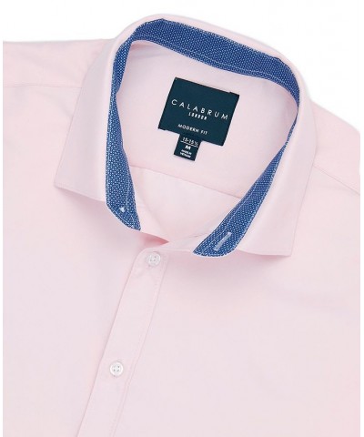 Men's Regular Fit Performance Solid Wrinkle Free Dress Shirt PD04 $13.92 Dress Shirts