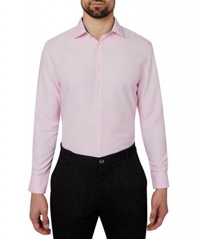 Men's Regular Fit Performance Solid Wrinkle Free Dress Shirt PD04 $13.92 Dress Shirts