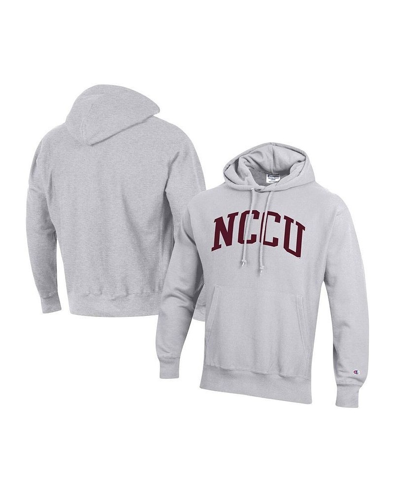 Men's Gray North Carolina Central Eagles Tall Arch Pullover Hoodie $41.80 Sweatshirt