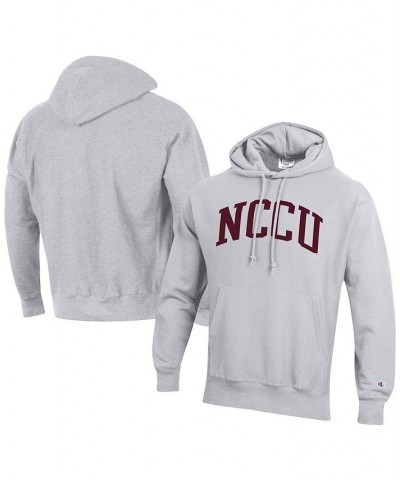 Men's Gray North Carolina Central Eagles Tall Arch Pullover Hoodie $41.80 Sweatshirt