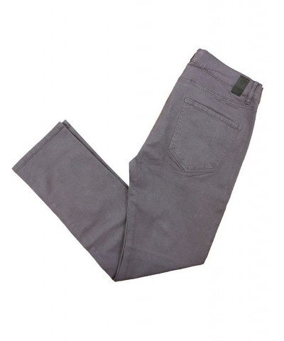 Men's 5-Pocket Ultra-Stretch Skinny Fit Chino Pants Gray $28.32 Pants