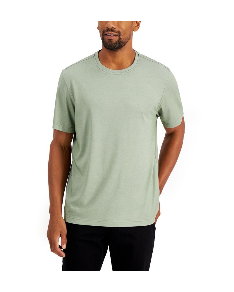 Men's Solid Supima Blend Crewneck T-Shirt PD04 $12.09 T-Shirts