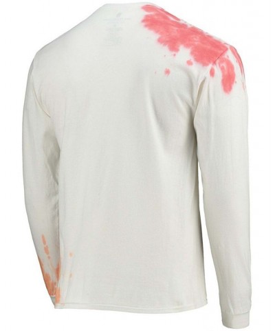 Men's Cream Tampa Bay Buccaneers Tie-Dye Long Sleeve T-shirt $26.40 T-Shirts