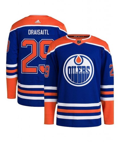 Men's Leon Draisaitl Royal Edmonton Oilers Home Primegreen Authentic Pro Player Jersey $76.44 Jersey