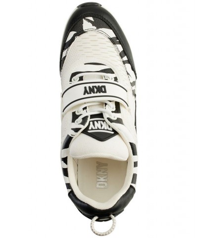 Women's Aislin Lace-Up Logo-Strap Sneakers PD04 $70.03 Shoes