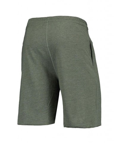 Men's Green Colorado Rockies Mainstream Logo Terry Tri-Blend Shorts $24.20 Shorts