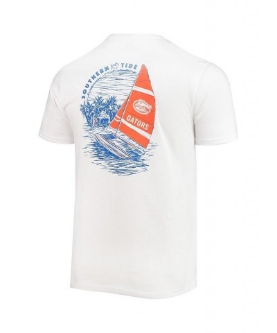 Men's White Florida Gators Game Day Coastal Sailing T-shirt $34.44 T-Shirts