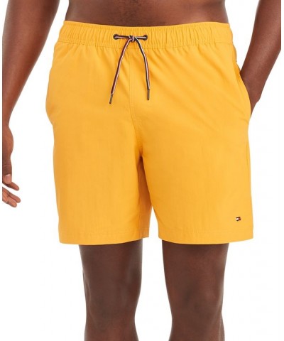 Men's Solid 7" Swim Trunks PD05 $18.12 Swimsuits