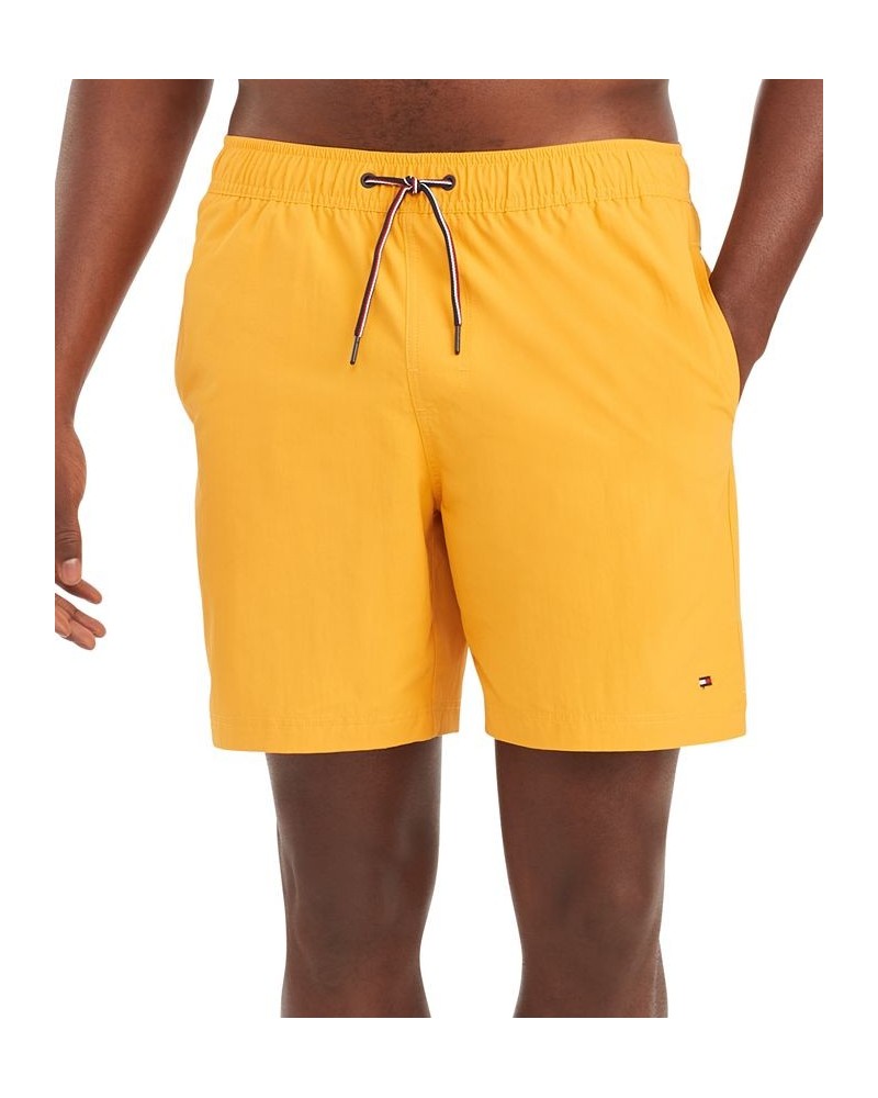 Men's Solid 7" Swim Trunks PD05 $18.12 Swimsuits