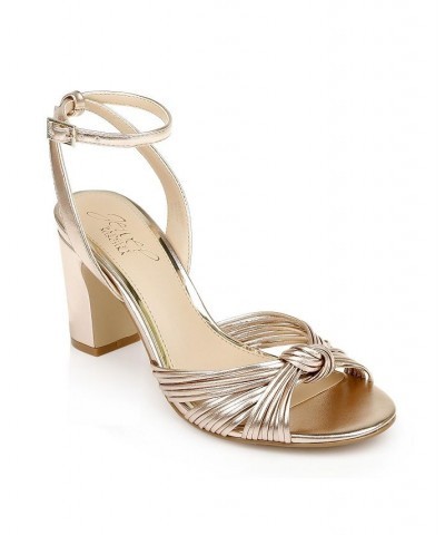 Women's Christen Evening Sandals Pink $54.74 Shoes