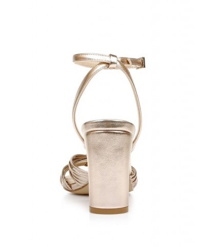 Women's Christen Evening Sandals Pink $54.74 Shoes