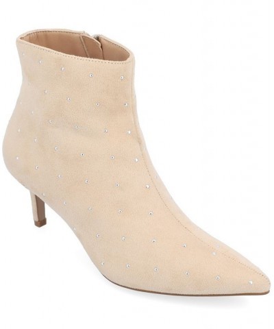 Women's Rossia Studded Bootie Bone $62.40 Shoes