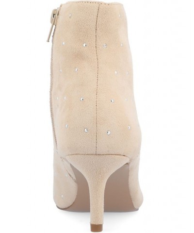 Women's Rossia Studded Bootie Bone $62.40 Shoes