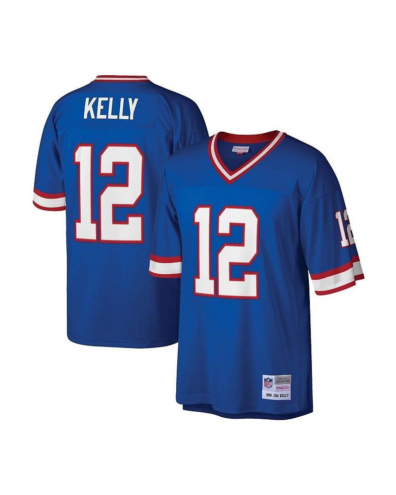 Men's Jim Kelly Royal Buffalo Bills Legacy Replica Jersey $74.80 Jersey