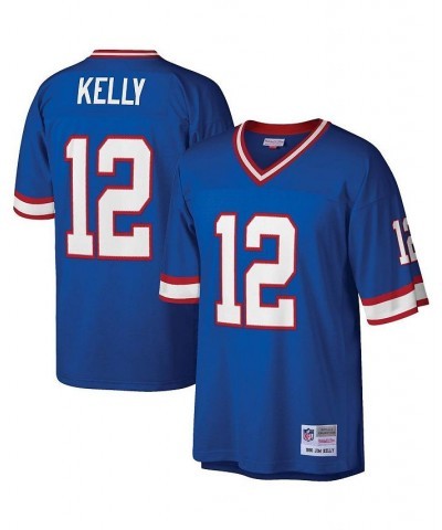 Men's Jim Kelly Royal Buffalo Bills Legacy Replica Jersey $74.80 Jersey