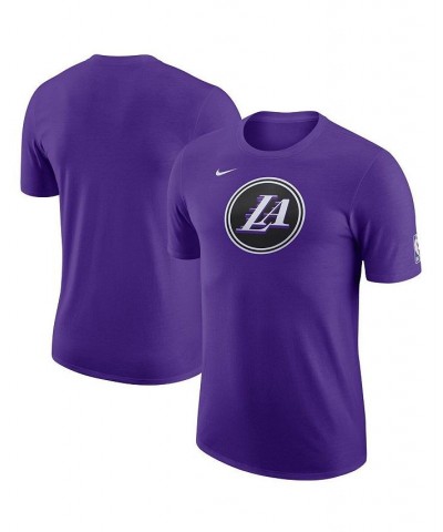 Men's Purple Los Angeles Lakers 2022/23 City Edition Essential Warmup T-shirt $20.51 T-Shirts