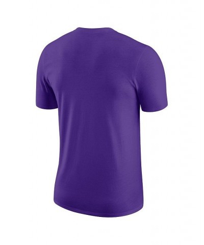 Men's Purple Los Angeles Lakers 2022/23 City Edition Essential Warmup T-shirt $20.51 T-Shirts