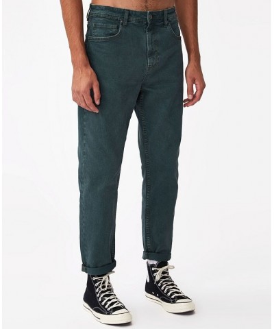 Men's Relaxed Tapered Jeans Green $31.50 Jeans