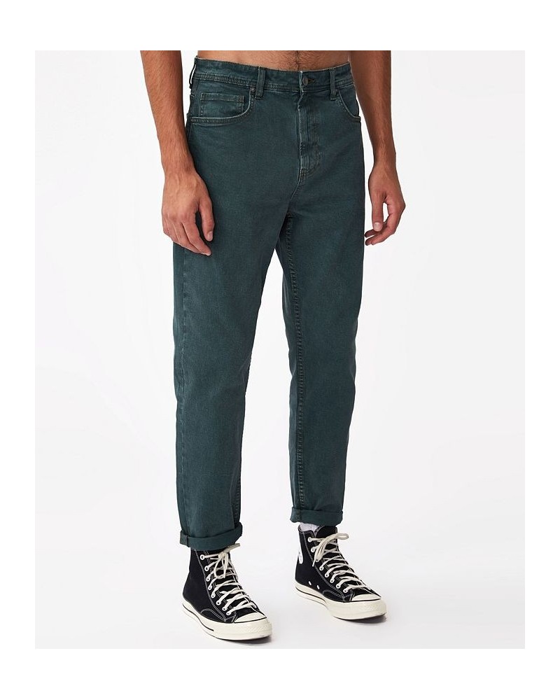 Men's Relaxed Tapered Jeans Green $31.50 Jeans