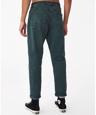 Men's Relaxed Tapered Jeans Green $31.50 Jeans