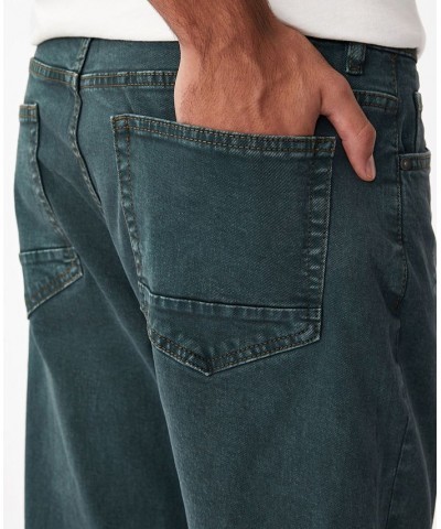 Men's Relaxed Tapered Jeans Green $31.50 Jeans