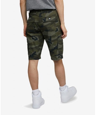 Men's Big and Tall Zippity Do Dah Cargo Shorts with Removable Belt, 2 Piece Set Green $29.92 Shorts