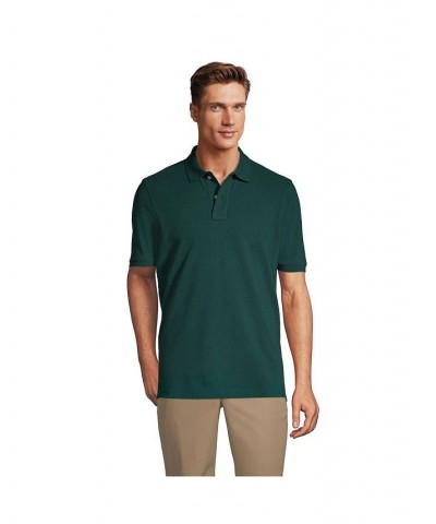 School Uniform Men's Short Sleeve Mesh Polo Shirt Evergreen $16.26 Polo Shirts