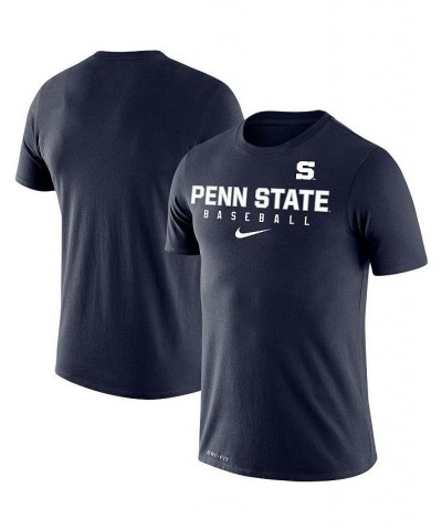 Men's Navy Penn State Nittany Lions Baseball Legend Performance T-shirt $27.49 T-Shirts