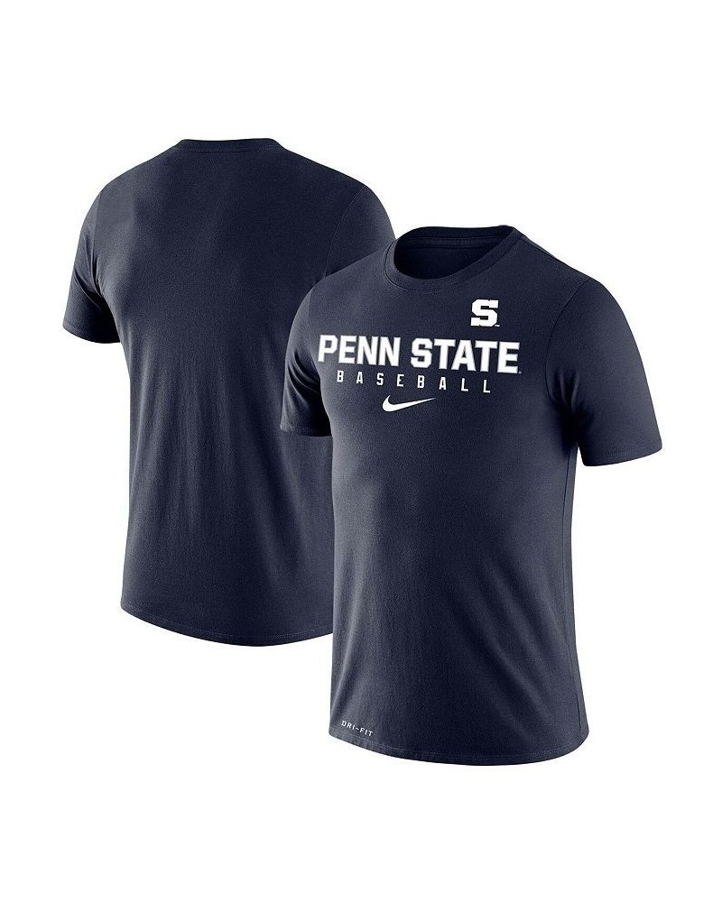 Men's Navy Penn State Nittany Lions Baseball Legend Performance T-shirt $27.49 T-Shirts