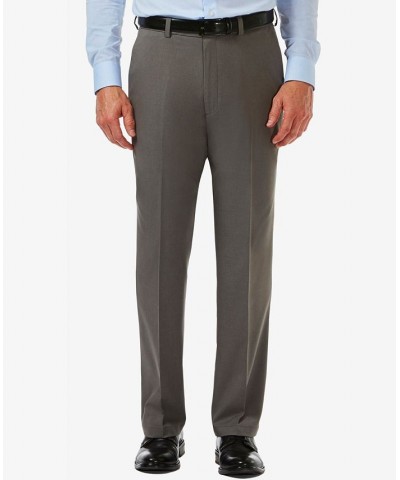 Men's Cool 18 PRO Classic-Fit Expandable Waist Flat Front Stretch Dress Pants PD06 $30.79 Pants